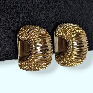 (2/$20) Vintage Wire-Wrapped Clip On Earrings